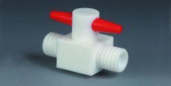 Bild von 2-way GL stopcocks, PTFE