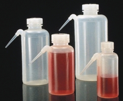 Picture of Wide-neck wash bottles, Nalgene&trade; Unitary&trade;, Type 2402, LDPE, with screw cap, PP