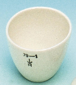 Picture of Crucibles, porcelain, low form