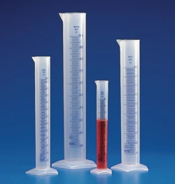 Picture of Graduated cylinders, PP, class B, embossed scale