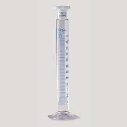 Picture of Mixing cylinders, borosilicate glass 3.3, tall form, class A, blue graduated