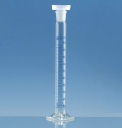 Picture of Mixing cylinders, borosilicate glass 3.3, tall form, class A, blue graduated