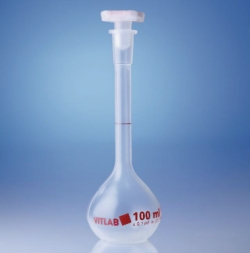 Picture of Volumetric flasks, plastic, Class B