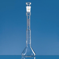 Picture of Volumetric flasks for determination of oil content, Silberbrand, Borosilicate glass 3.3