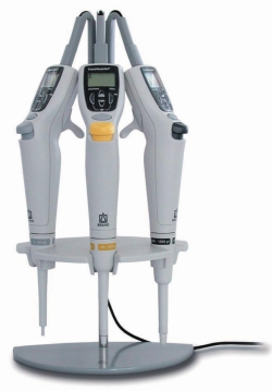 Picture of Charging stands for single channel microliter pipettes Transferpette<sup>&reg;</sup> electronic