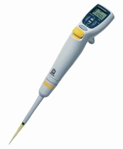 Picture of Single channel microliter pipettes, Transferpette<sup>&reg;</sup> electronic, variable, with power supply