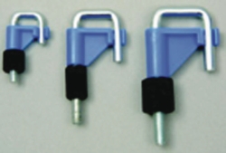 Picture of Curved tubing clamps stop-it, PVDF