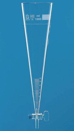 Picture of Sedimentation cones, borosilicate glass 3.3