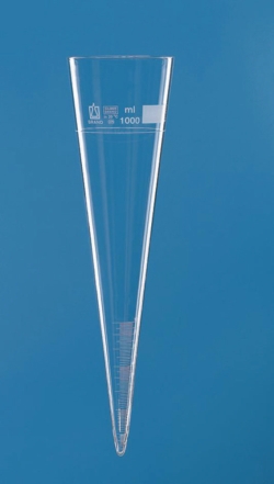 Picture of Sedimentation cones, borosilicate glass 3.3