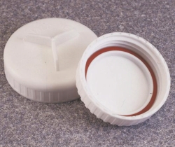 Picture of Sealing cap assemblies with silicone seal Nalgene&trade;, PP