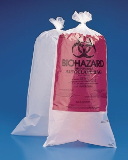 Picture of Biohazard waste bags, PP