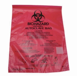 Picture of Benchtop holder and biohazard bags set