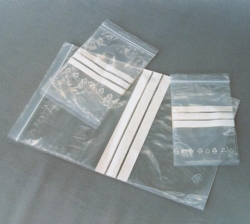 Picture of LLG-Pressure-seal bags with write on patch, PE