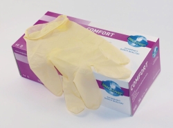 Immagine Disposable Gloves Comfort, Latex, Powder-Free