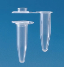 Picture of Single PCR tubes with attached caps, PP