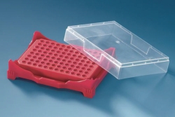 Picture of PCR box and PCR rack, PP