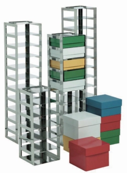Picture of Chest freezer racks, classic, stainless steel, for boxes with 100 mm height