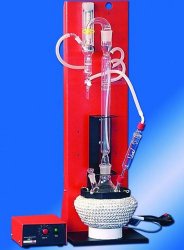 Immagine Compact system KLFC-MR with magnetic stirrer for cyanide distillation