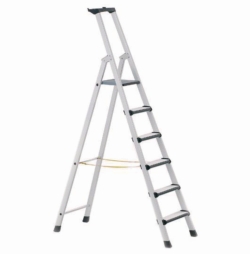 Picture of Stepladders with treads and padded front edges