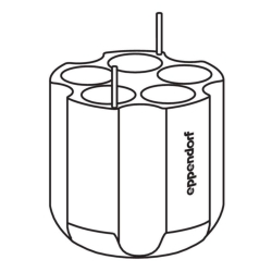 Picture of Swing-out rotors S-4 x 750 for Benchtop centrifuges 5910 R / 5920 R