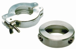 Picture of Vacuum fittings, clamping rings for type KF small flange