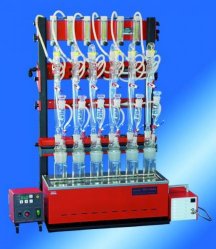 Immagine Complete Cyanide Distillation Unit, 6 Sample Places