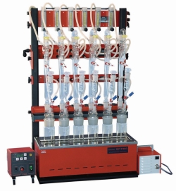 Immagine Complete Cyanide Distillation Unit, 6 Sample Places