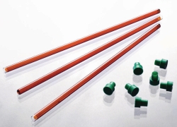 Picture of NMR tubes, diameter 3 and 5 mm, borosilicate glass 3.3, with UV protection