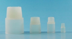 Picture of Stoppers, silicone, with turn-over flange