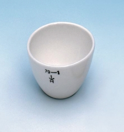 Picture of Crucibles, porcelain, low form