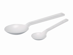 Picture of Disposable spoons LaboPlast<sup>&reg;</sup> Bio/ SteriPlast<sup>&reg;</sup> Bio, Green PE