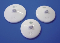 Picture of Lids for LLG-Crucibles, porcelain