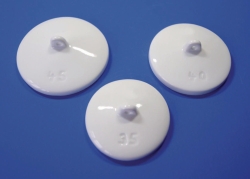 Picture of Lids for LLG-Crucibles, porcelain