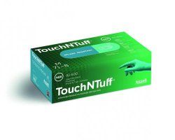 Picture of Disposable Gloves Touch N Tuff<sup>&reg;</sup>, Nitrile, well powdered