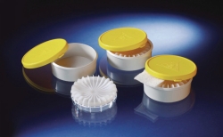 Picture of Sample containers external bin, PE with snap on lids