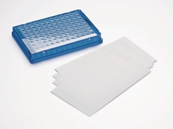 Picture of PCR adhesive film and foil