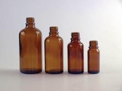 Picture of Dropping bottles, pipette bottles, amber glass