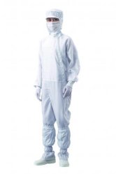 Picture of Overall for clean room ASPURE, lateral zip, polyester