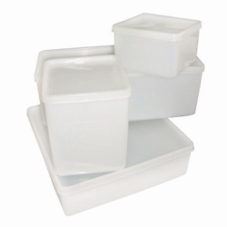 Picture of Storage boxes, HDPE with tightly closing LDPE lid