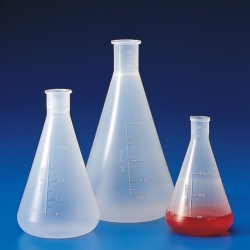 Изображение Erlenmeyer flasks with NS neck, PP