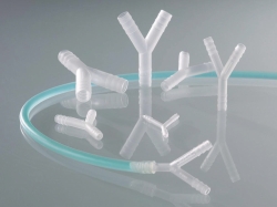 Picture of Tubing connectors, Y-shape, PVDF