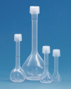 Picture of Volumetric flasks, PFA, class A, with screw cap