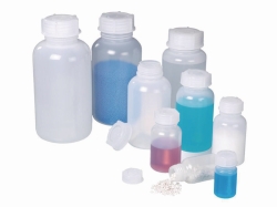 Afbeelding Wide-necked bottle, LDPE, transparent