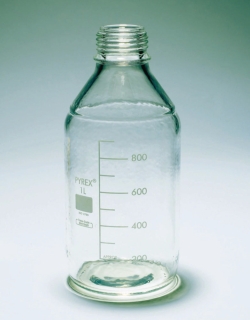 Picture of Laboratory bottles, Media-lab, PYREX<sup>&reg;</sup>, without screw cap