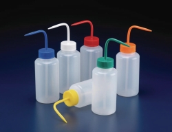 Imagen Wash bottles, wide-mouth, LDPE