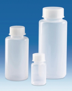 Picture of Wide-mouth bottles, LDPE, with screw cap, PP