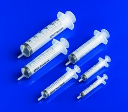 Picture of Disposable syringes, 3-piece, PP, sterile