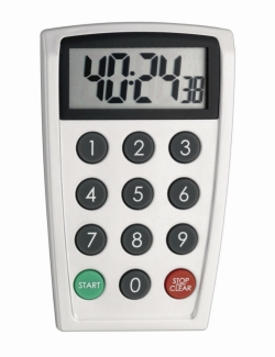 Picture of Digital countdown timer and stopwatch, direct numeric time setting