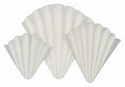 Picture of Filter paper MN 616 1/4, qualitative, folded filters