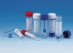 Picture of Sample container, Sterilin&trade;, PS, screw cap with sample spoon